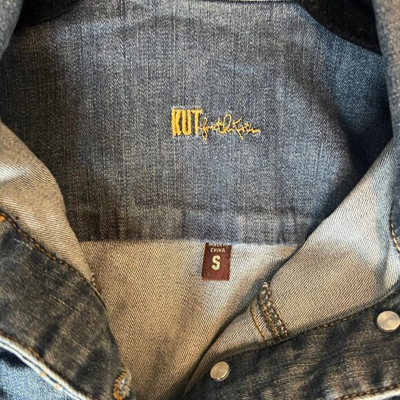 Kut from the Kloth Amelia Jean Jacket - Size Small - Picture 3 of 5